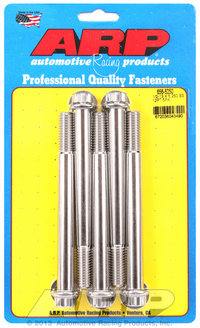 ARP Fastner 1 2-13 x 5.250 12pt SS bolts 656-5250