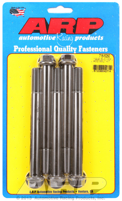 ARP Fastner 1 2-20 x 5.250 hex black oxide bolts 716-5250