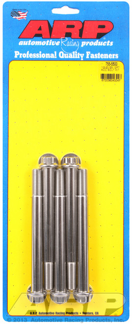 ARP Fastner 1 2-20 x 5.500 12pt SS bolts 755-5500
