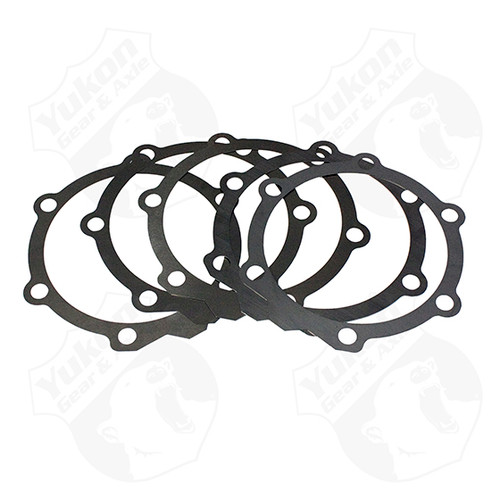 Pinion depth shims for 10.5 GM 14 bolt truck This kit contains one each of the following thickness shims .010 .011 .013 .015 .017 and .019.