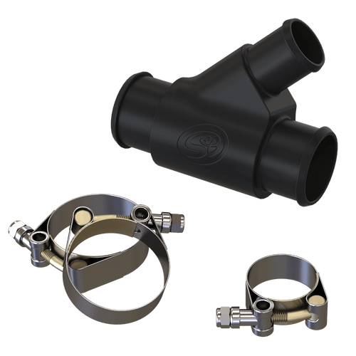 ALUMINUM COOLANT Y-PIPE FOR 2013-2015 DODGE RAM CUMMINS 6.7L (DUAL RADIATOR)