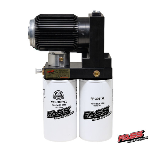 FASS Industrial Series PLUS Diesel Fuel System - Class 8 Semi, 250F/240GPH, Universal