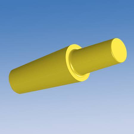 Tapered Silicone Pull Tab Plug CSP-PT Series