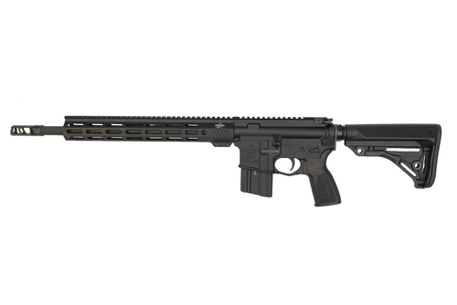 Bushmaster 450 Bravo Zulu AR Rifle - Black | .450 Bushmaster | 16" barrel | 14" BFI Free Float M-LOK Rail | THRiL Buttstock & Pistol Grip | Snake Charmer Muzzle Brake | DM2S 2 Stage Trigger