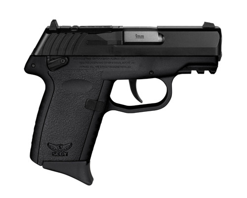 SCCY CPX-1 Gen 3 Sub-Compact Pistol - Black | 9mm | 3.1" Barrel | 10rd | Ambidextrous Safety | Red Dot Ready