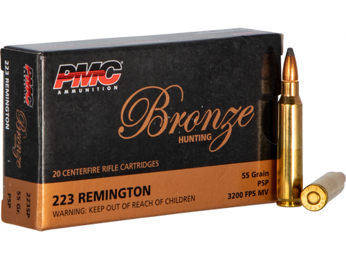 PMC Bronze .223 Remington Rifle Ammo - 55 Grain | SP | 800rd Case