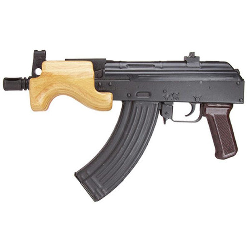 Century Arms Romanian Micro Draco Stamped AK-47 Pistol 6" Barrel 7.62x39 - Wood Handguard