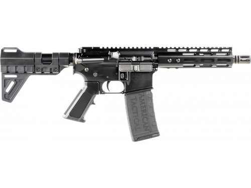 ATI MILSPORT Forged Aluminum AR Pistol - Black | 5.56NATO | 7.5" Barrel | 7" M-LOK Rail | TF Blade