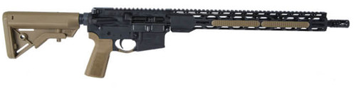 Radical Firearms Forged AR15 Rifle - Black / Coyote Brown | 5.56NATO | 16" Barrel | 15" RPR Free Float M-LOK Rail | B5 Stock & Grip