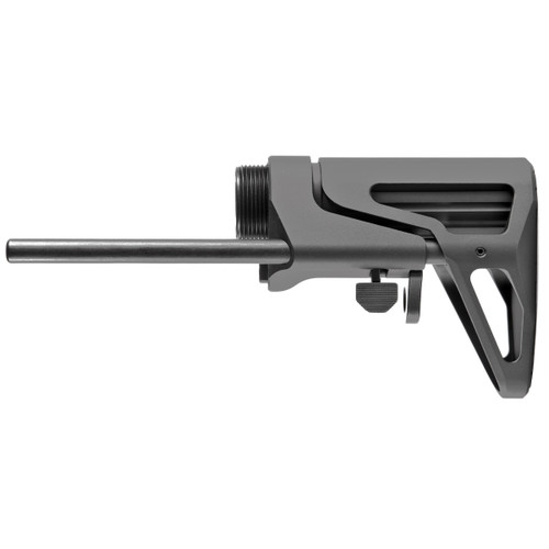 Maxim Defense SCW Stock - Black | 5-Position Adjustable | Standard Buffer | 4" Collapsed Length