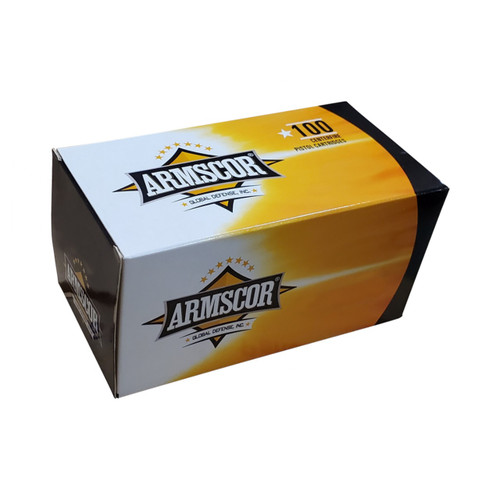 Armscor 9mm Value Pack Pistol Ammo - 124 Grain | Full Metal Jacket | 100rd Box