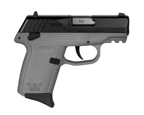 SCCY CPX-1 Gen 3 Sub-Compact Pistol - Black / Gray | 9mm | 3.1" Barrel | 10rd | Ambidextrous Safety