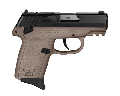 SCCY CPX-1 Gen 3 Sub-Compact Pistol - Black / FDE | 9mm | 3.1" Barrel | 10rd | Ambidextrous Safety | Red Dot Ready