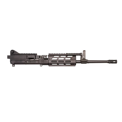 FightLite MCR DUAL-FEED AR-15 Upper Assembly - Black | 5.56 NATO | 16.25 Quick-Change Barrel | Accepts AR-15 Magazines & M27 Linked Ammo | M-LOK Rail-Interface System