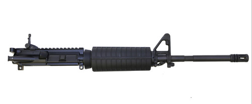 Bushmaster M4 Flat Top AR15 Complete Upper Assembly - Black | 5.56NATO | 16" Barrel | A2 Handguard | A2 Flash Hider