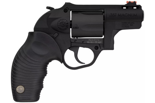 Taurus 605 Poly Protector Revolver - Black | 357 Mag / 38 Spl +P | 2" Barrel | 5rd | Rubber Grip | Poly Frame