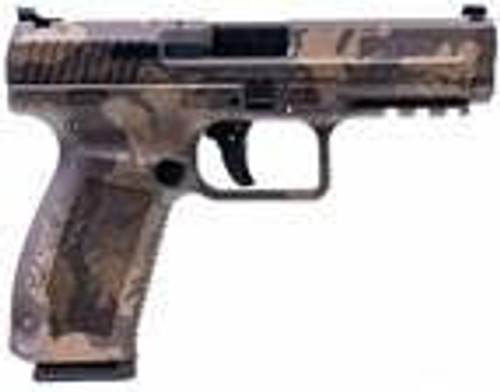 CANIK Creations TP9 Elite Sub Compact Pistol - Woodland Bronze | 9mm | 4.46" Barrel | 18 Mag