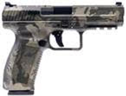 CANIK Creations TP9 Elite Sub Compact Pistol - Woodland Green | 9mm | 4.46" Barrel | 18rd Mag
