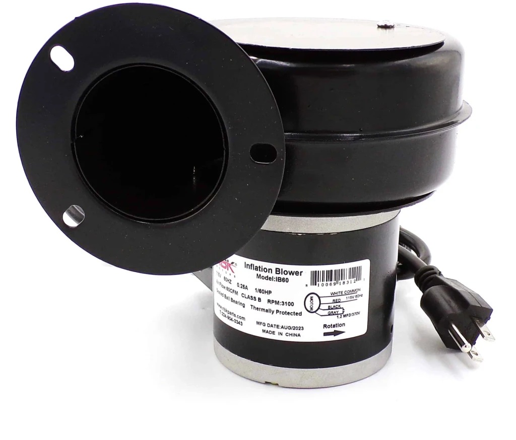 REPLACEMENT Inflation Blower Fans - Internal Draw - No Bracket