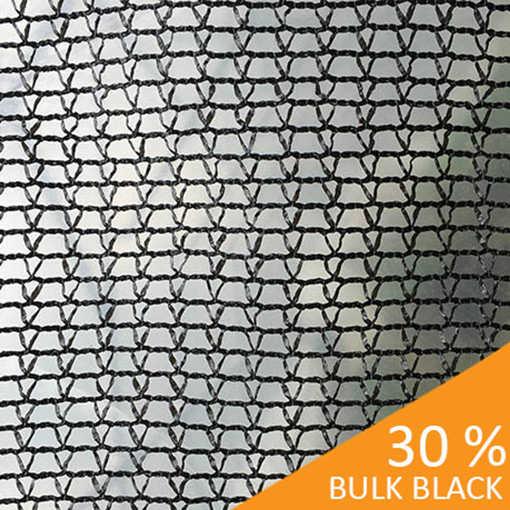 30% Black Shade Cloth - High Quality, Easy to Install