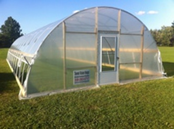 Youngstown Community Garden Ramps Up Production with a Tunnel Vision Hoops High Tunnel 