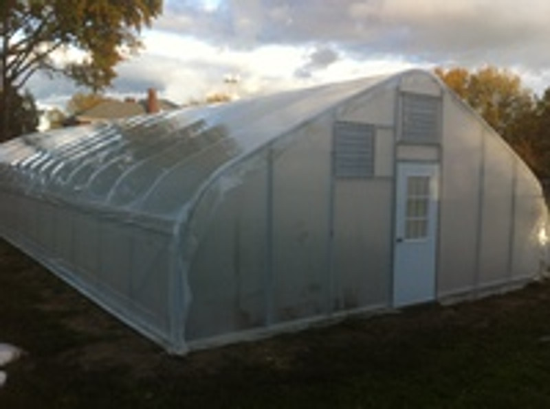 High Tunnels Go Up at Iron Roots Farm in Urban Youngstown Ohio