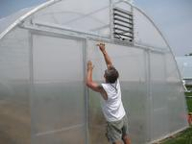 Blackberry's or Raspberries - Why not Both?1? Brickel Creek Organic Berry Farm gets Two TVH Tunnels