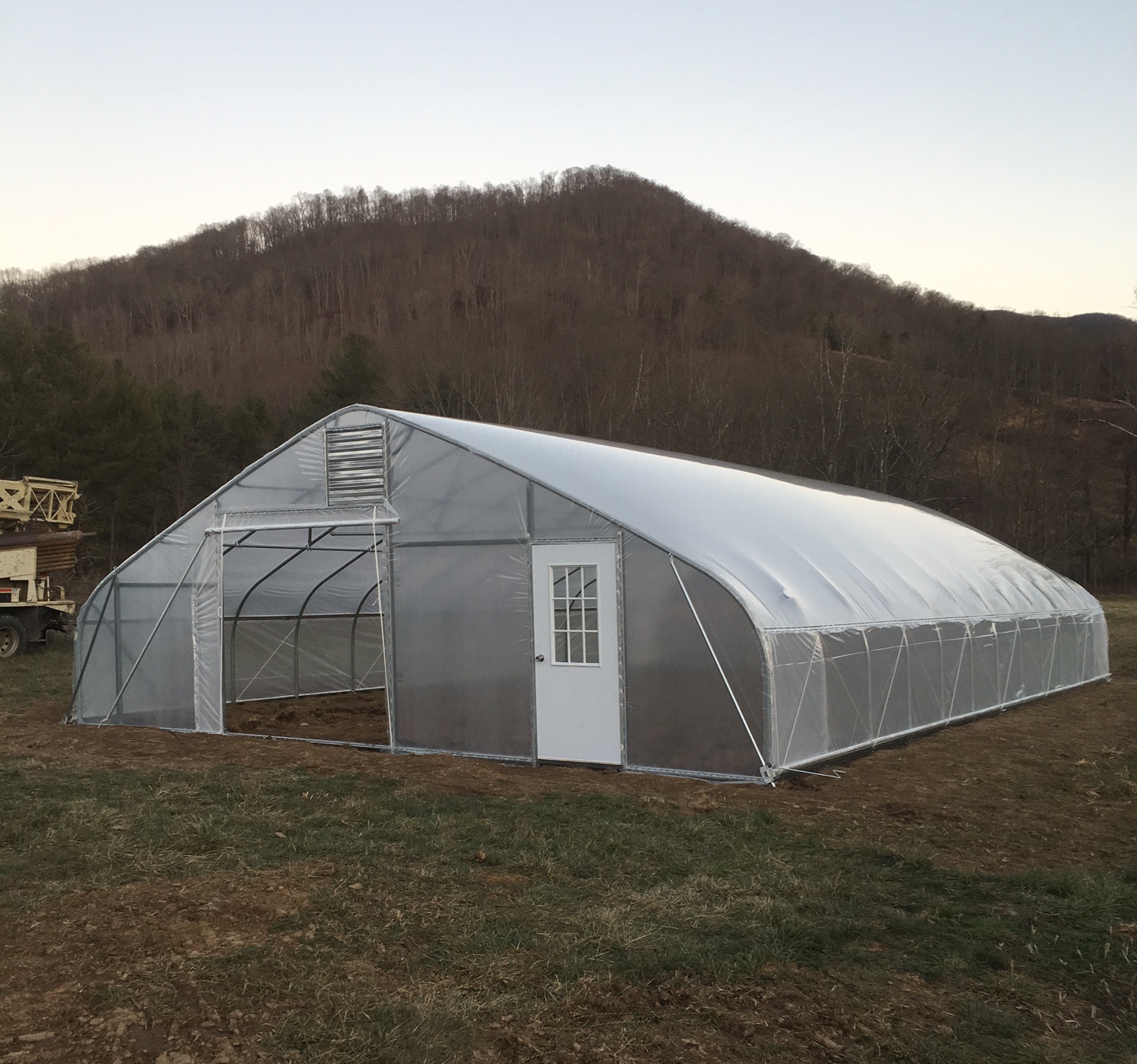 The Culinary Gardener in Asheville, NC gets a Tunnel Vision Hoops High