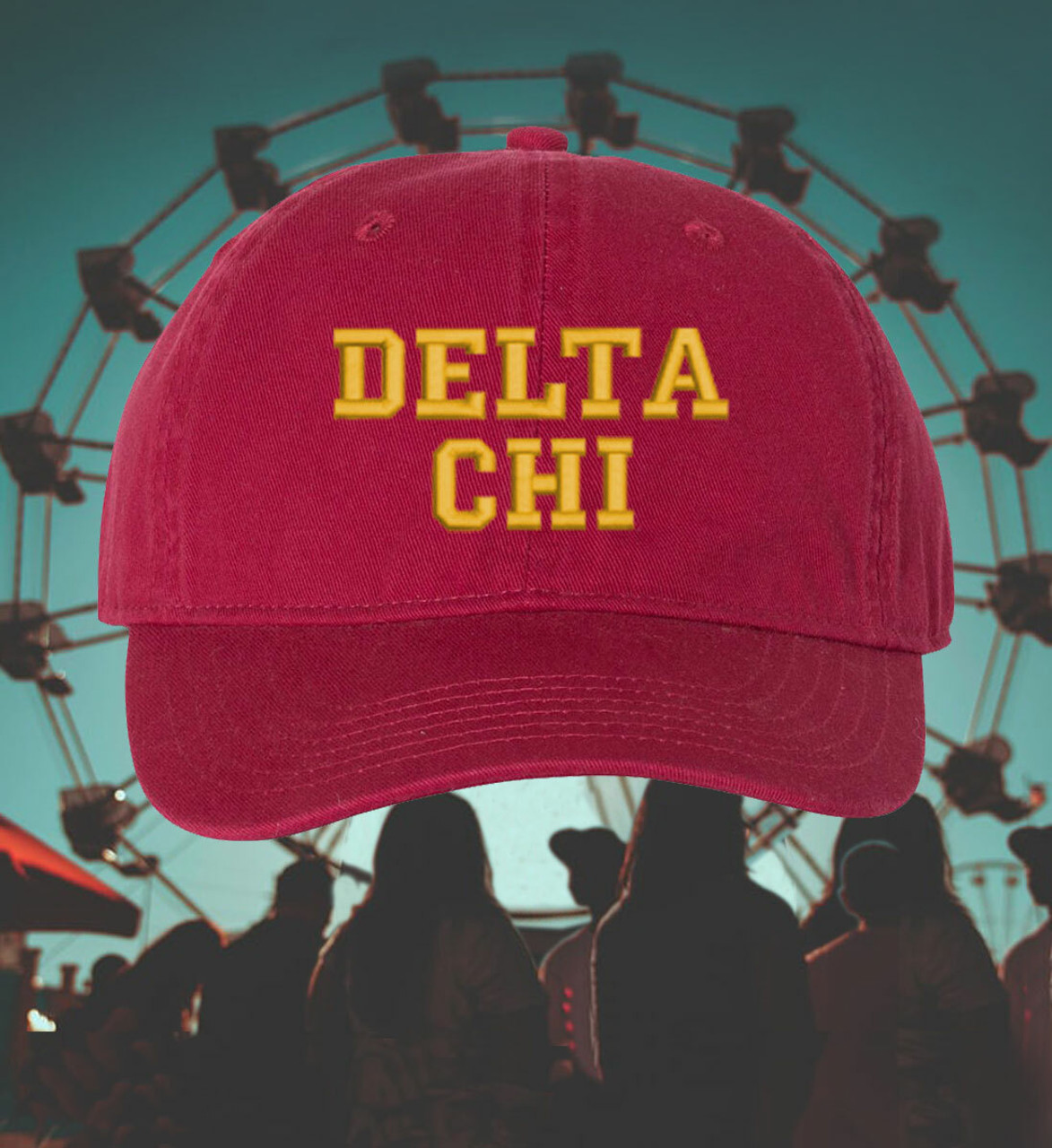 Delta Chi Hats and Visors