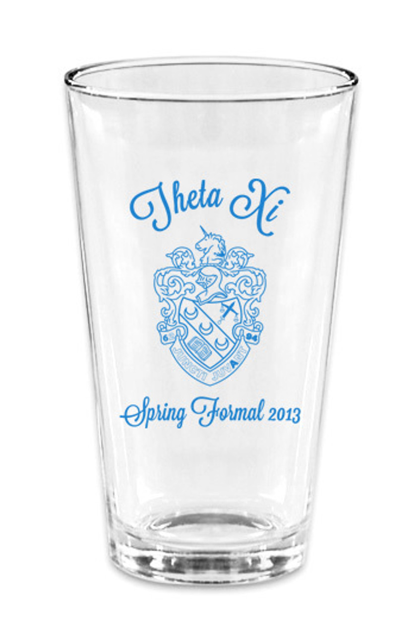 Fraternity & Sorority Mixing Glasses