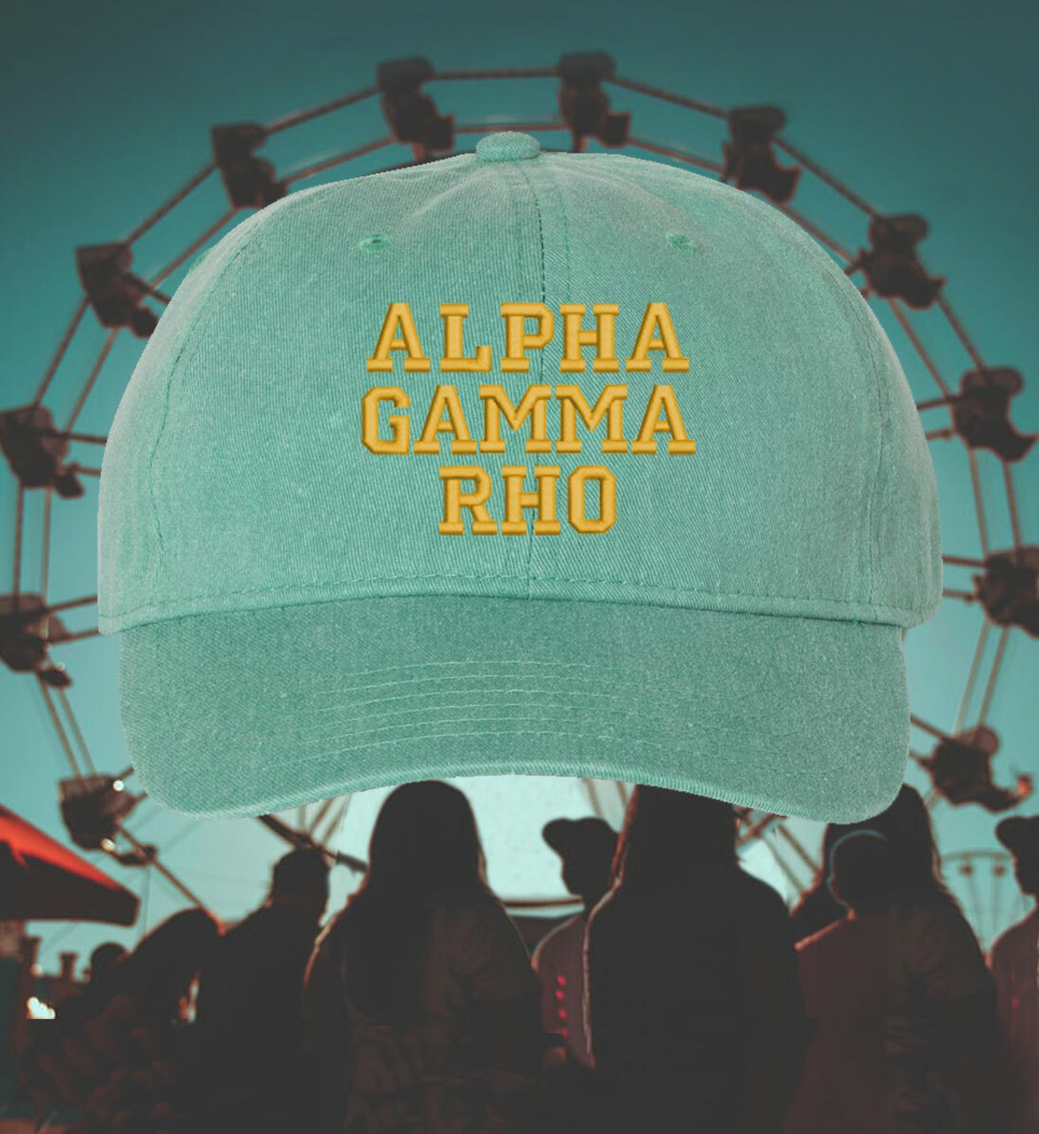 Alpha Gamma Rho Hats and Visors