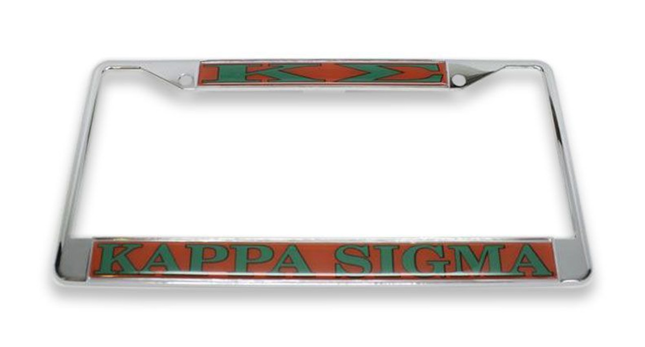 sigma kappa license plate frame