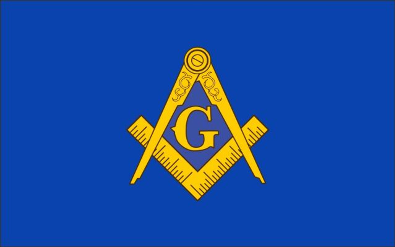 Mason / Freemason Flag Decal Sticker - Greek Gear