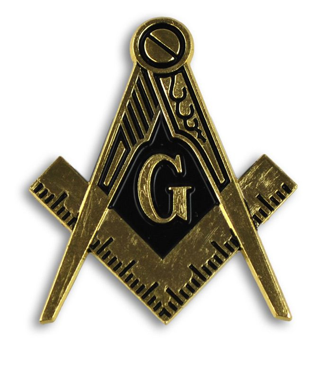 Mason / Freemason Round Car Badges - Greek Gear