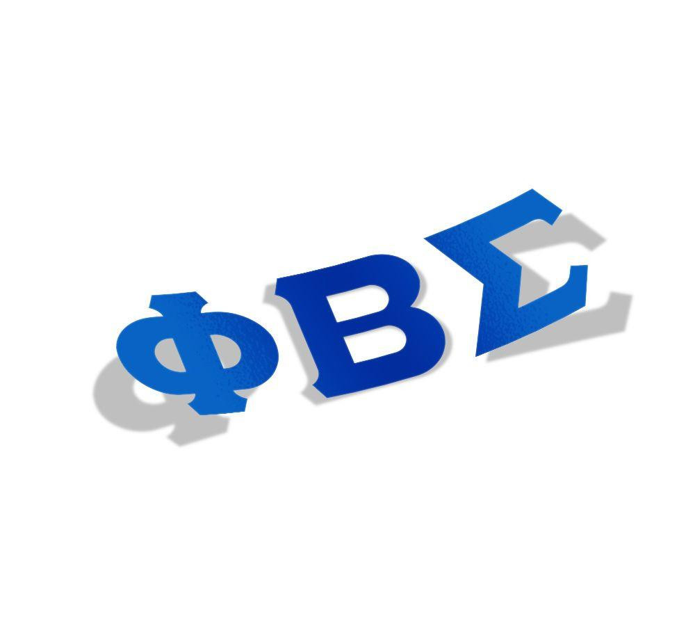 Phi Beta Sigma Fraternity Crest Sticker - Multi-Color