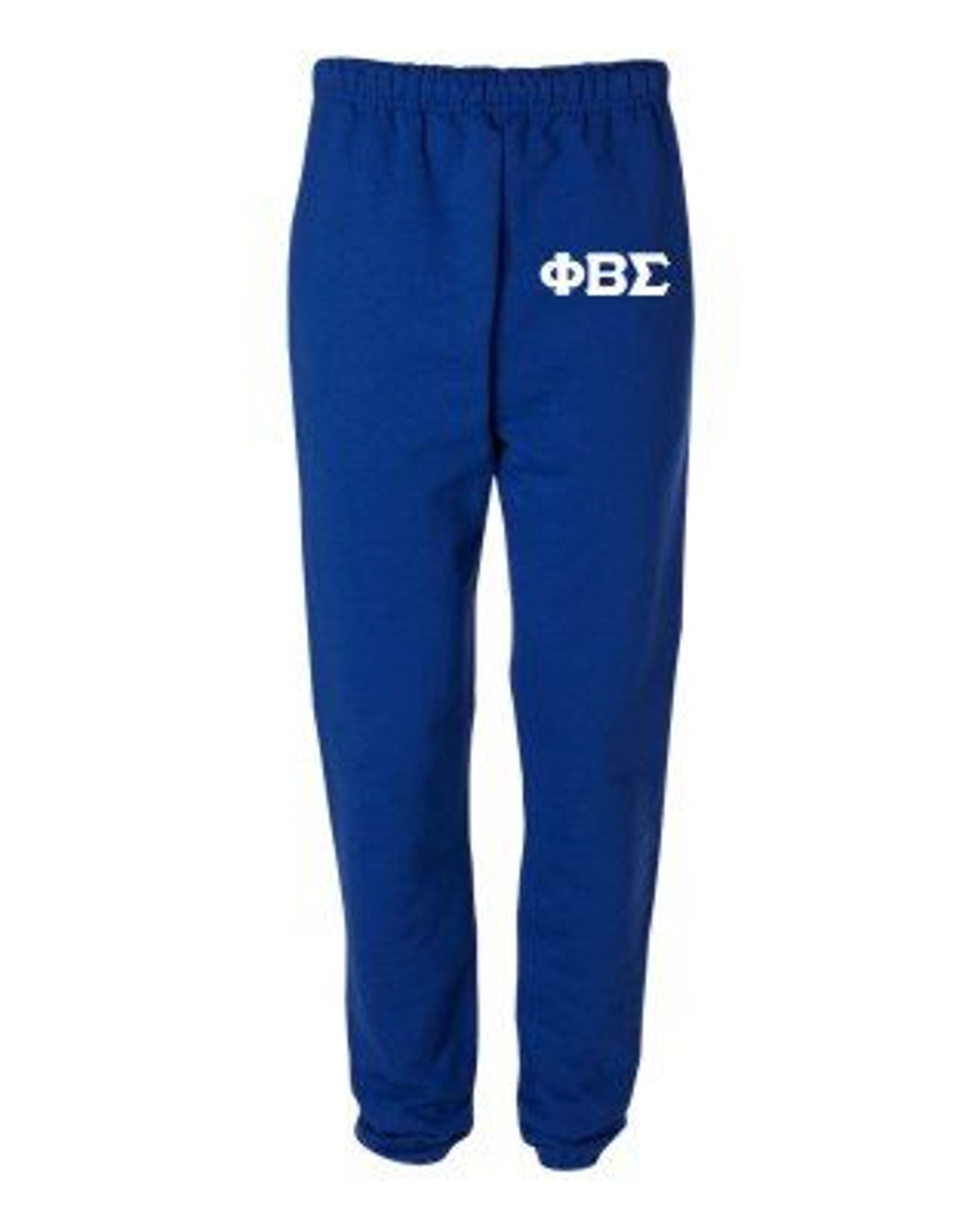 Phi Beta Sigma Greek Lettered Thigh Sweatpants - Greek Gear
