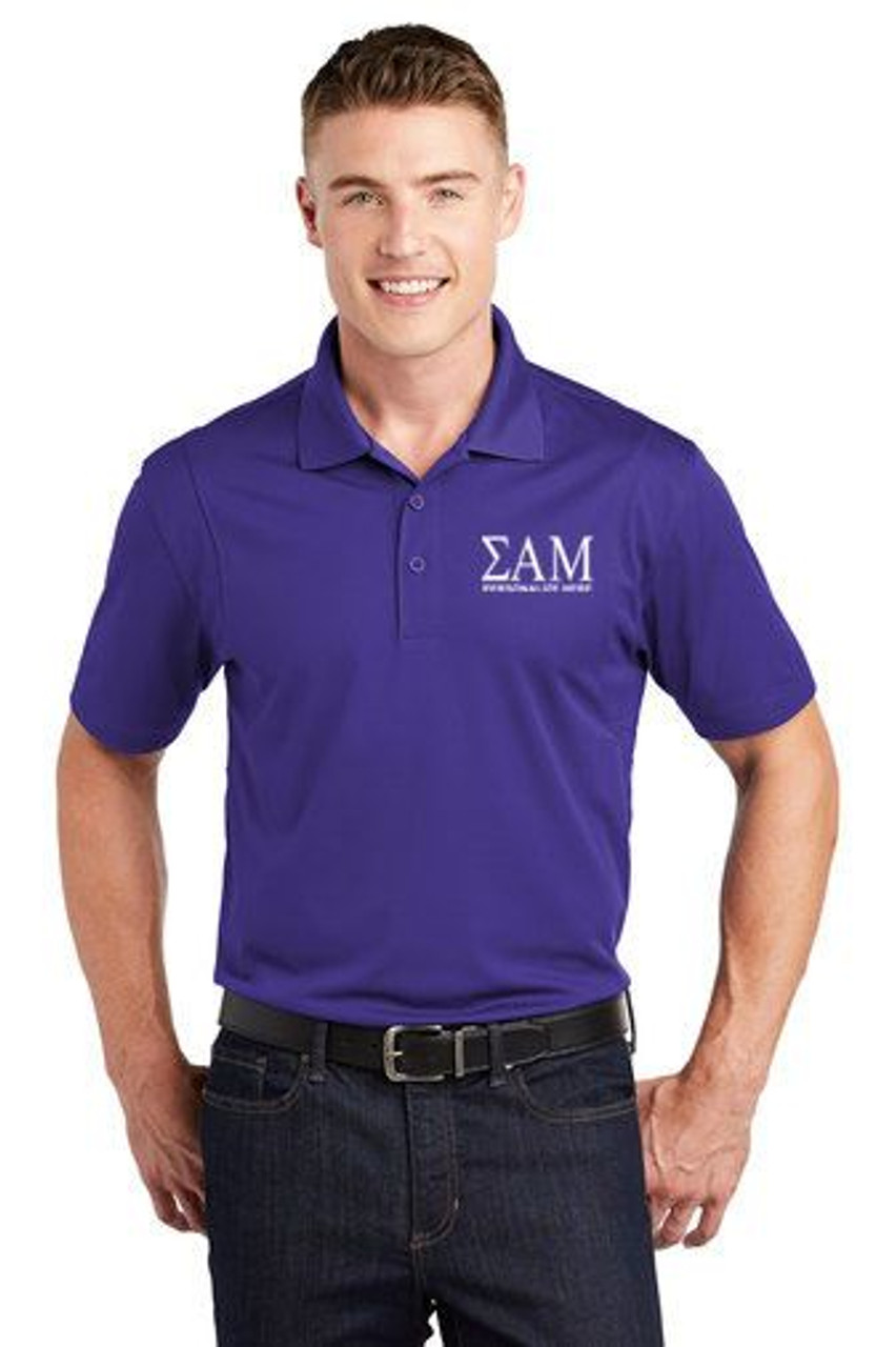 Sigma Alpha Mu Sports Polo - Greek Gear