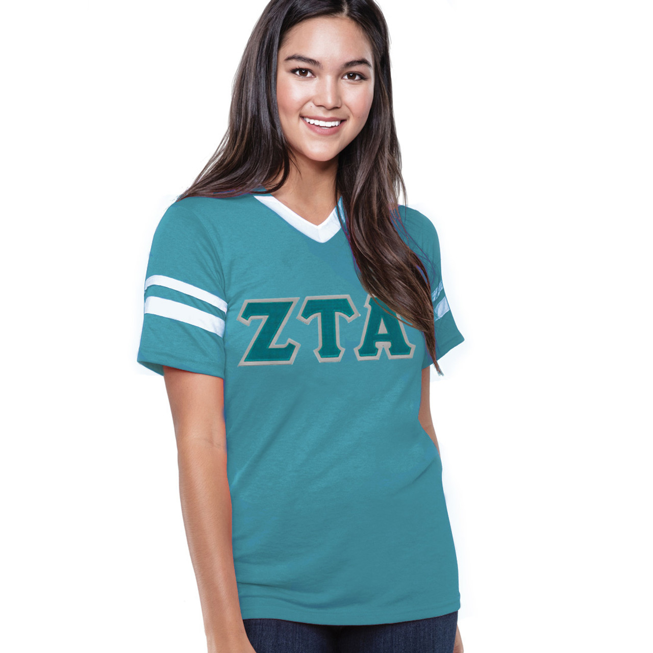 Zeta Tau Alpha Athletics T-Shirts - Greek Gear