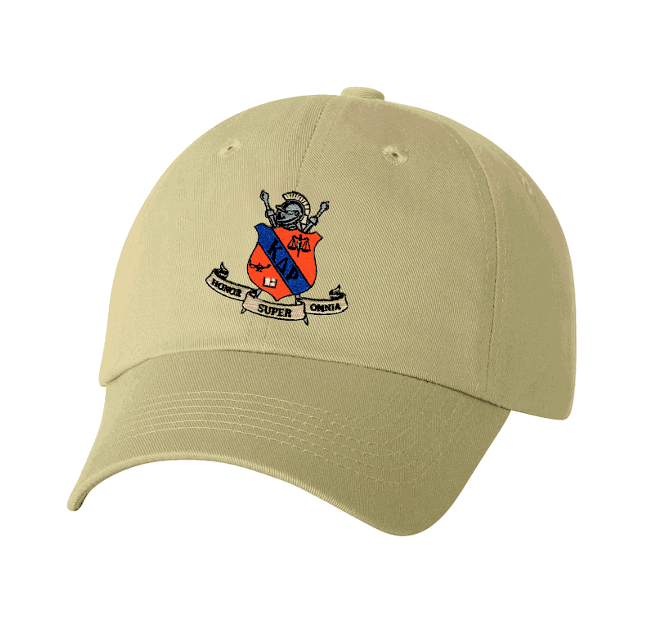 DISCOUNT-Kappa Delta Rho Crest - Shield Emblem Hat - Greek Gear