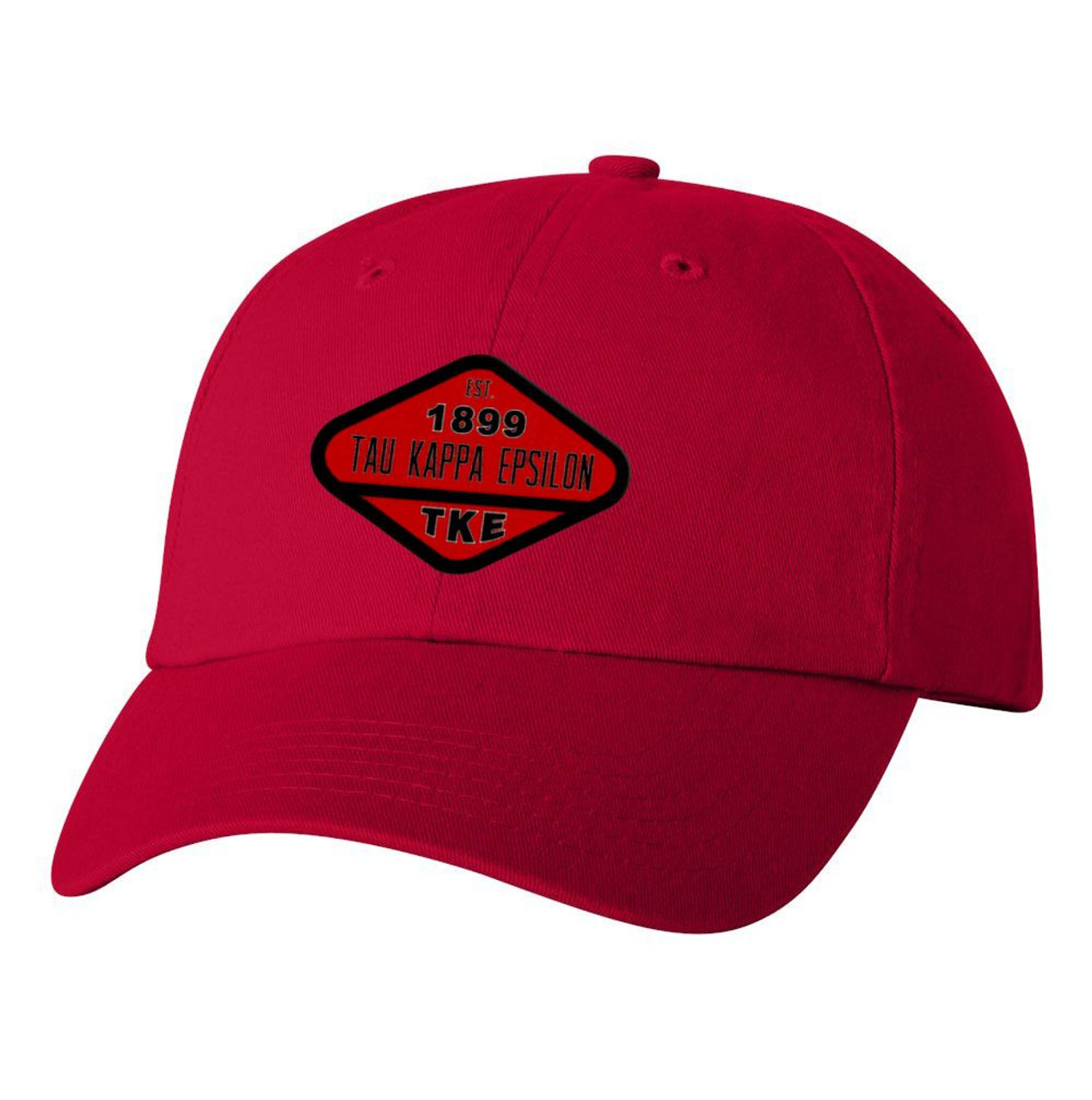 DISCOUNT-Tau Kappa Epsilon Woven Emblem Hat - Greek Gear