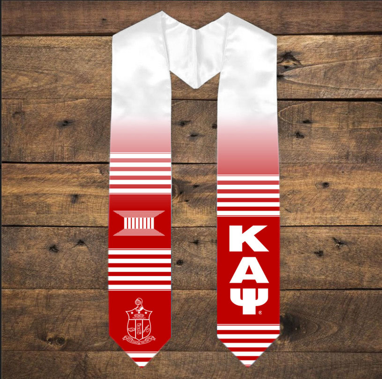 kappa alpha psi graduation stole