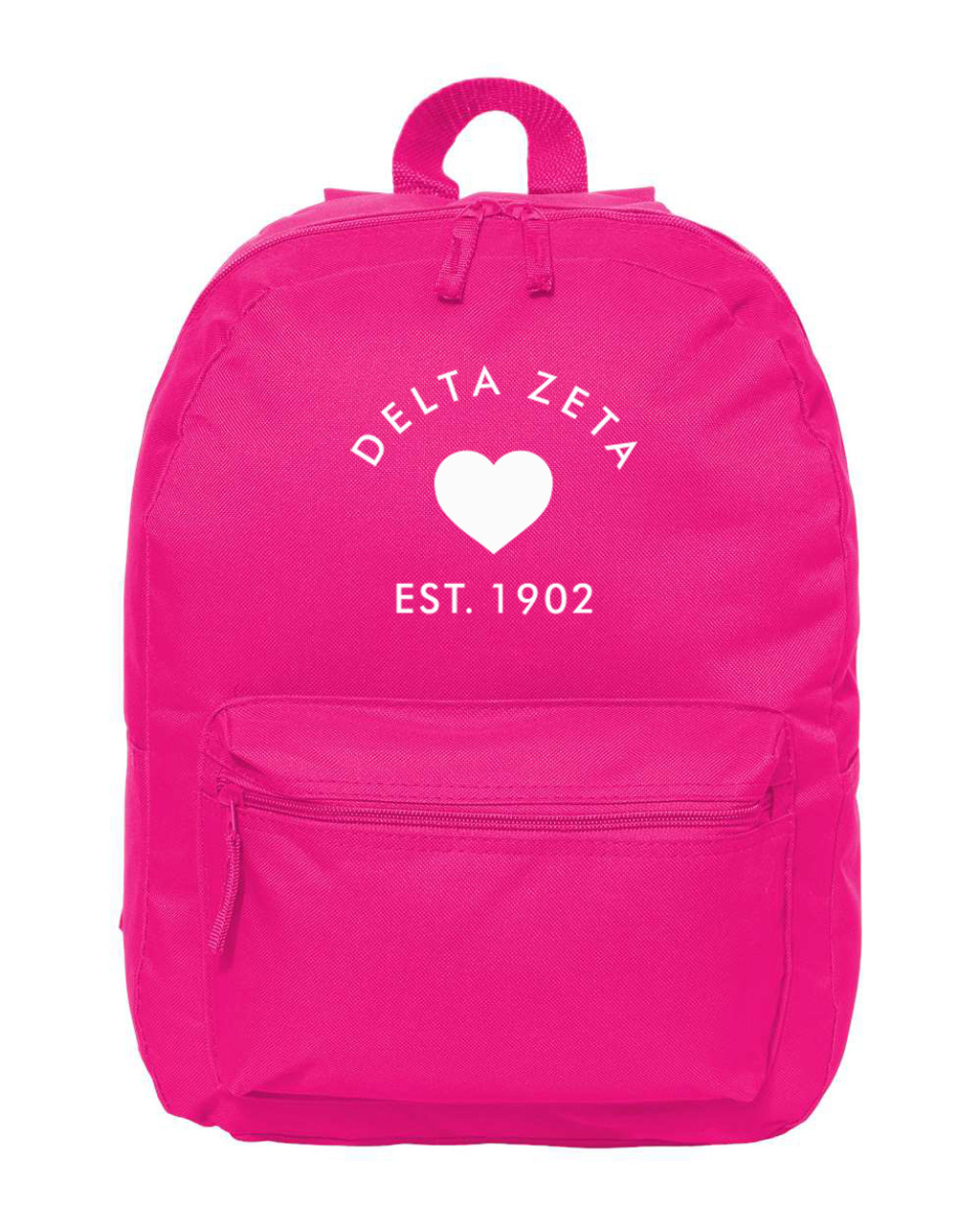 Delta Zeta Custom Heart Backpack - Greek Gear