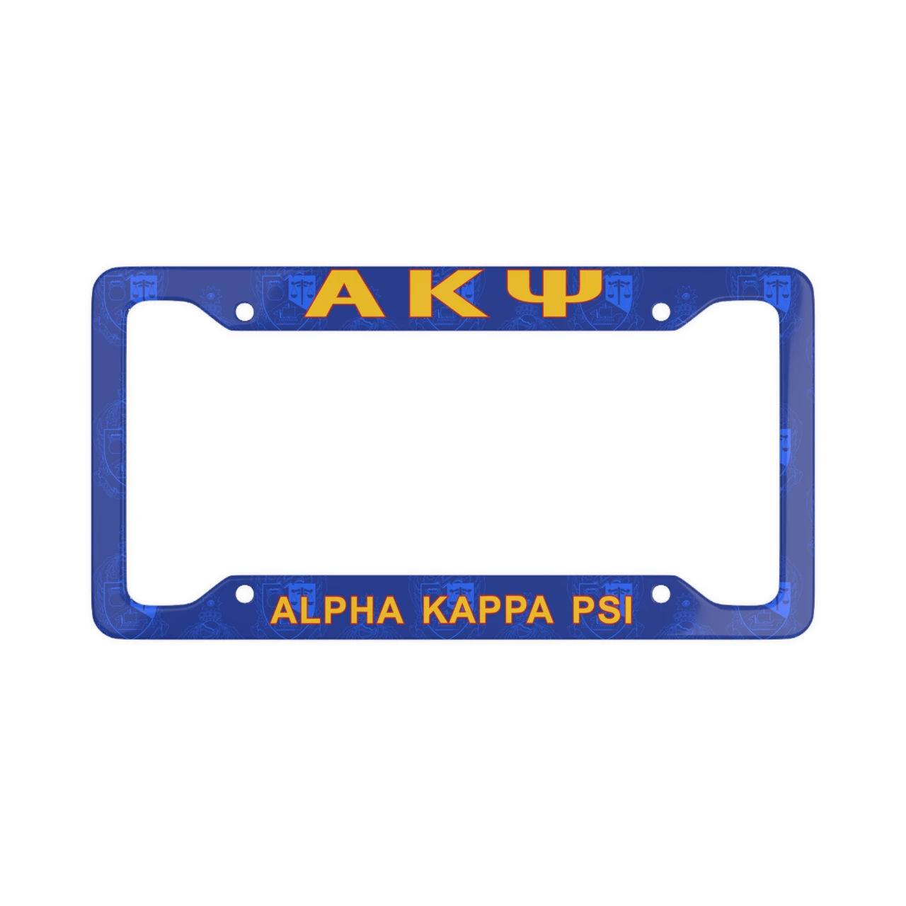 Kappa Alpha Psi License Tag