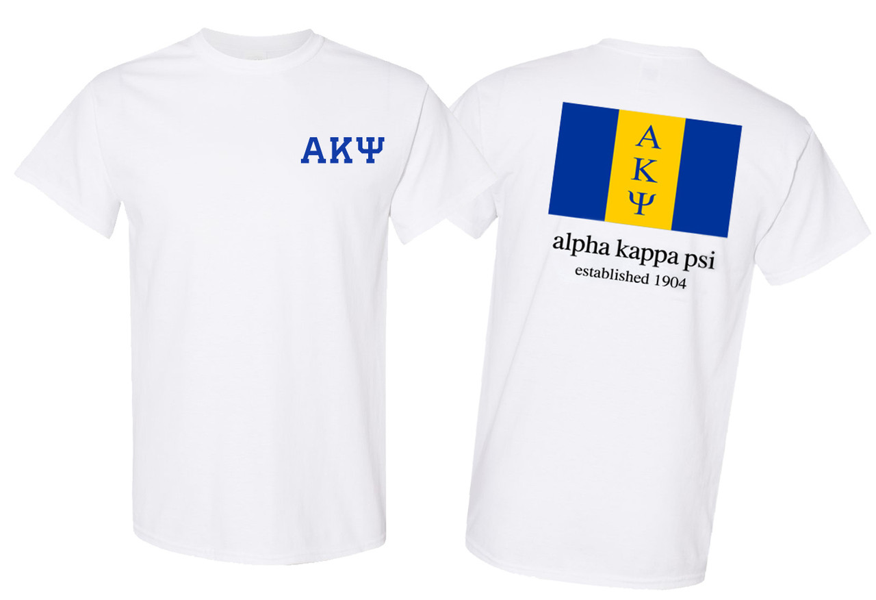 Alpha Kappa Psi Flag T-shirts - Greek Gear