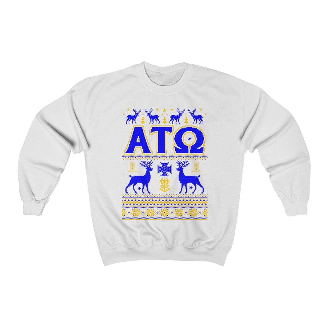 greek christmas sweaters