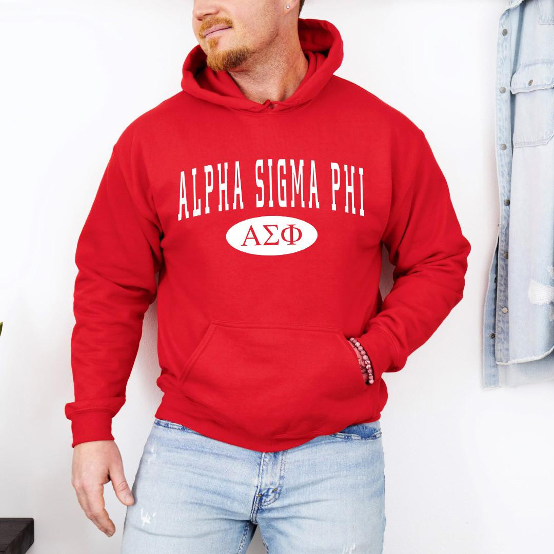 Alpha Sigma Phi Group Hooded Sweatshirts - Greek Gear