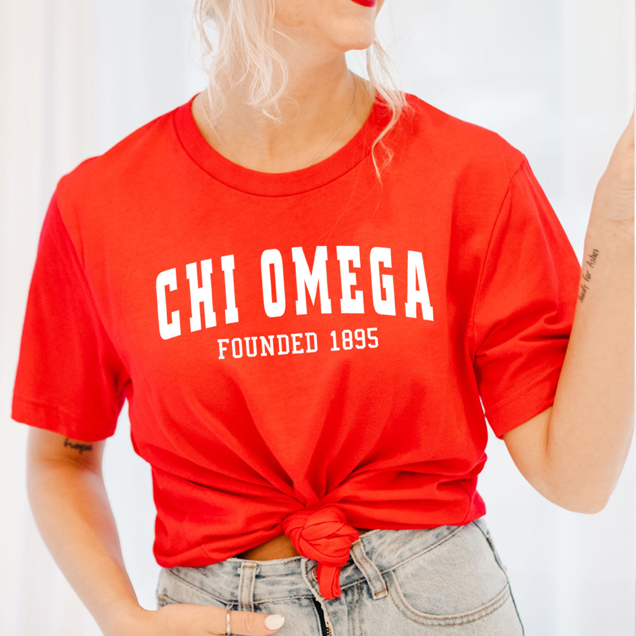 Chi Omega Founded T-Shirt - Greek Gear