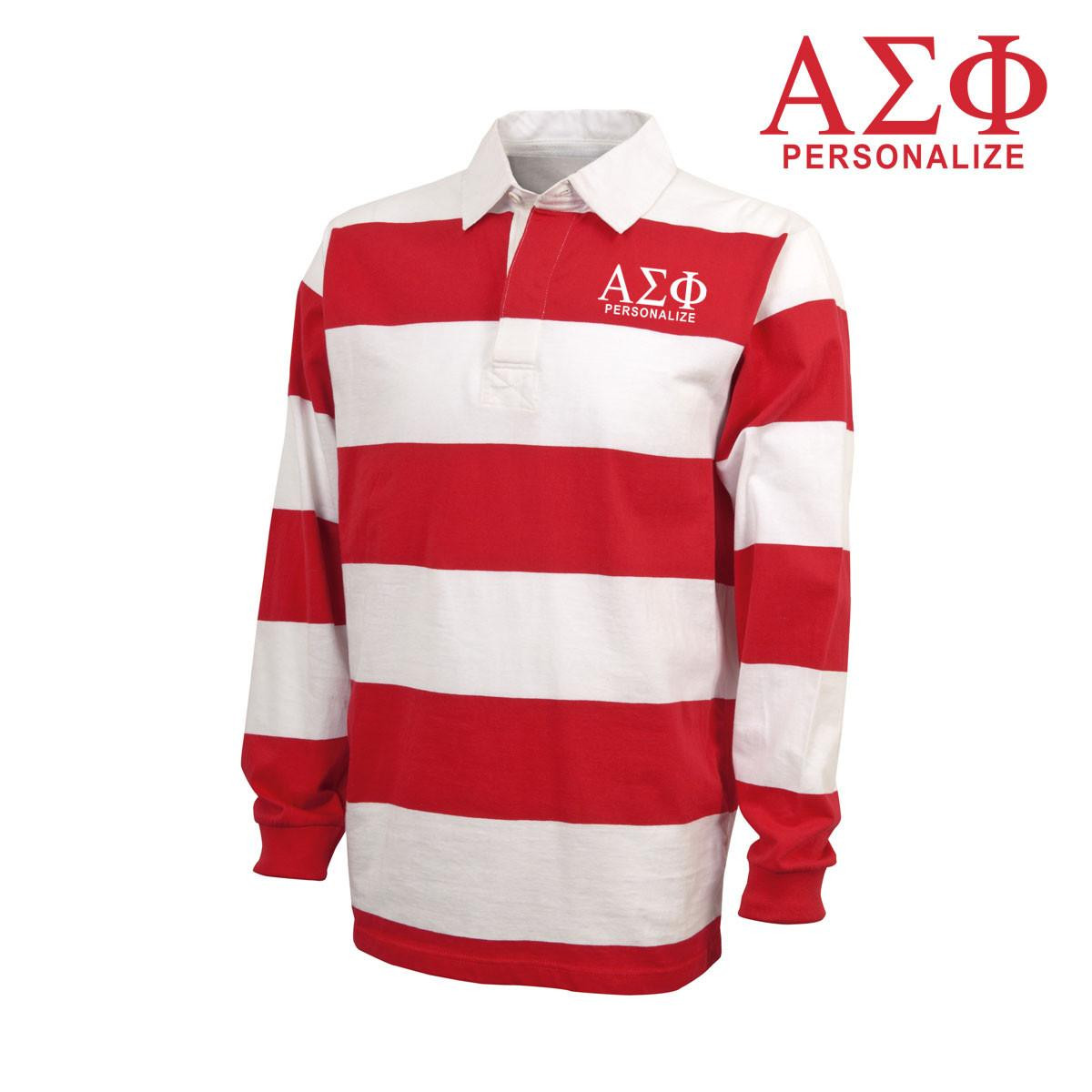 Alpha Sigma Phi Classic Rugby Shirt - Greek Gear