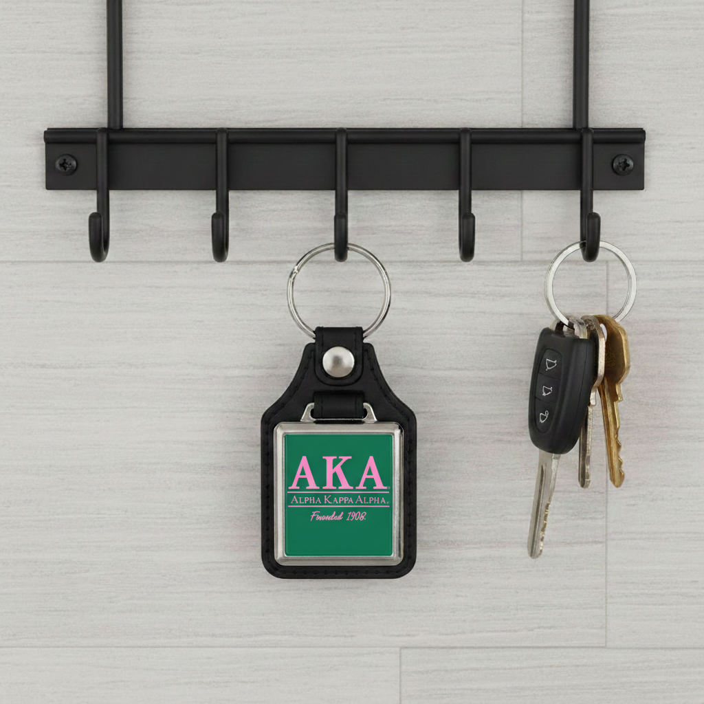 Alpha Kappa Alpha Founded Key Chain - Greek Gear