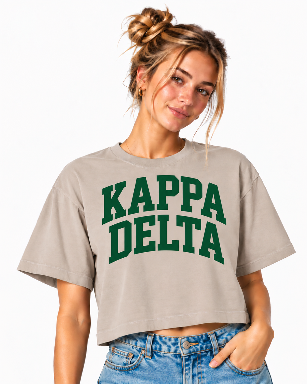 Kappa Signages Kappa Delta Boxy Tee | American Apparel Sorority Shirt